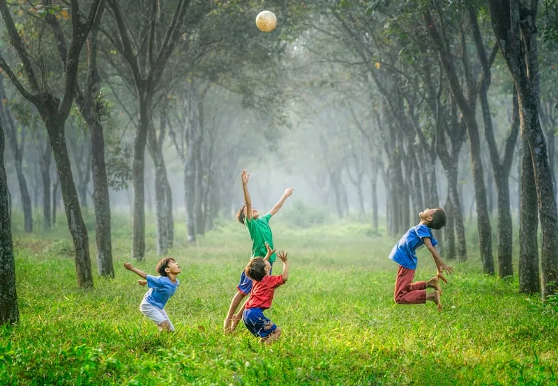 Trẻ khám phá thiên nhiên