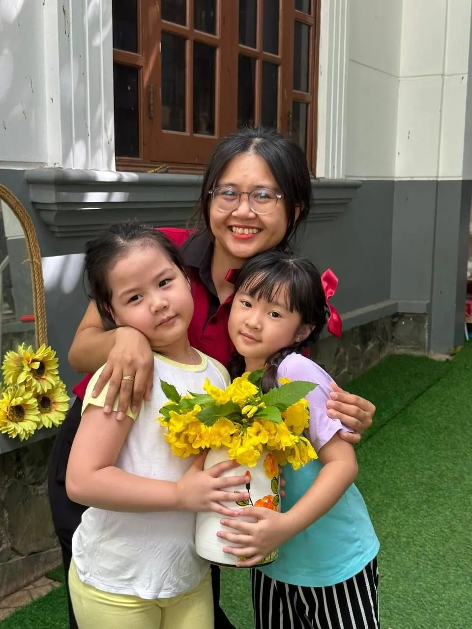 Nụ cười mỗi ngày của bé tại Mầm non Bình Minh