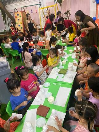 Khoảnh khắc tại Mầm non Bình Minh