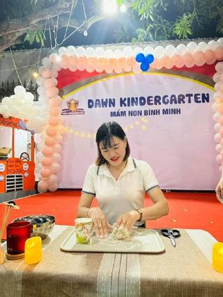 Khoảnh khắc tại Mầm non Bình Minh