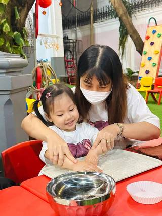 Khoảnh khắc tại Mầm non Bình Minh