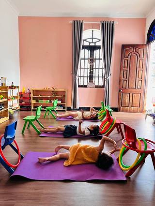 Khoảnh khắc tại Mầm non Bình Minh