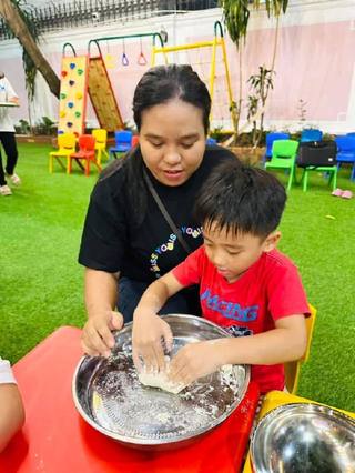 Khoảnh khắc tại Mầm non Bình Minh