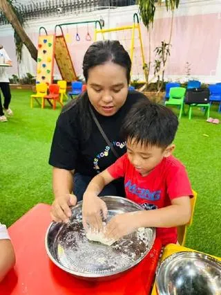 Khoảnh khắc tại Mầm non Bình Minh