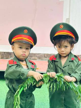 Khoảnh khắc tại Mầm non Bình Minh