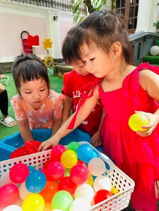 Khoảnh khắc tại Mầm non Bình Minh