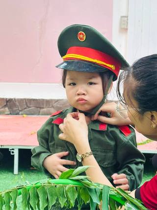 Khoảnh khắc tại Mầm non Bình Minh