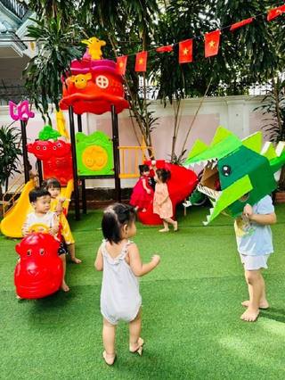 Khoảnh khắc tại Mầm non Bình Minh