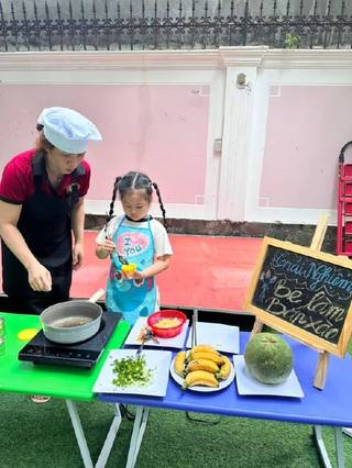 Khoảnh khắc tại Mầm non Bình Minh