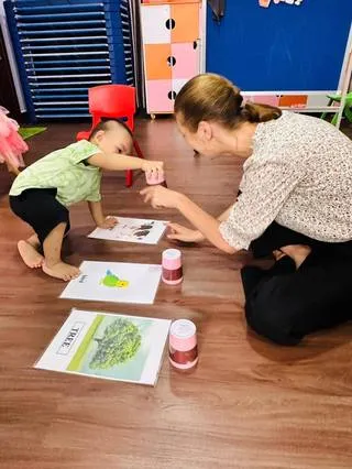 Khoảnh khắc tại Mầm non Bình Minh