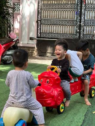 Khoảnh khắc tại Mầm non Bình Minh