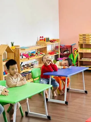 Khoảnh khắc tại Mầm non Bình Minh