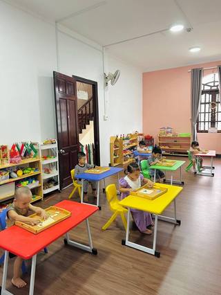 Khoảnh khắc tại Mầm non Bình Minh