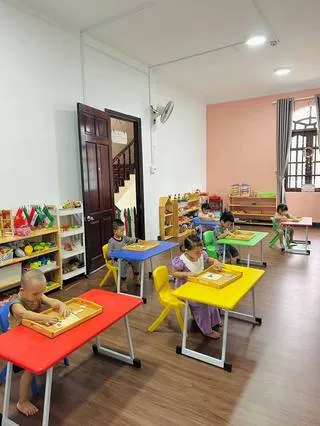 Khoảnh khắc tại Mầm non Bình Minh