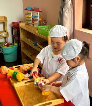 Khoảnh khắc tại Mầm non Bình Minh