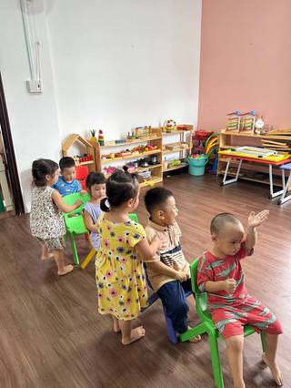 Khoảnh khắc tại Mầm non Bình Minh