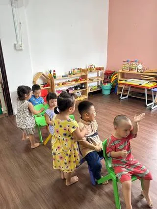 Khoảnh khắc tại Mầm non Bình Minh