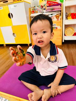Khoảnh khắc tại Mầm non Bình Minh