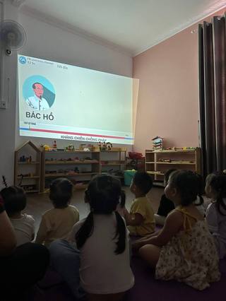 Khoảnh khắc tại Mầm non Bình Minh