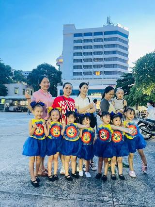 Khoảnh khắc tại Mầm non Bình Minh