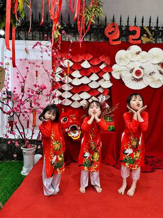 Khoảnh khắc tại Mầm non Bình Minh