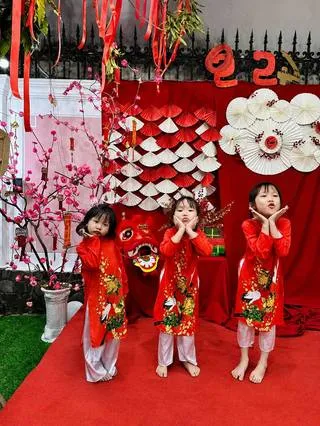 Khoảnh khắc tại Mầm non Bình Minh
