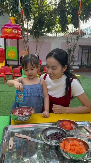 Khoảnh khắc tại Mầm non Bình Minh