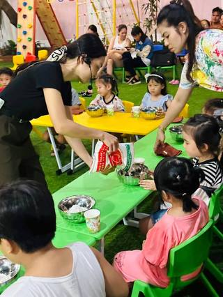 Khoảnh khắc tại Mầm non Bình Minh