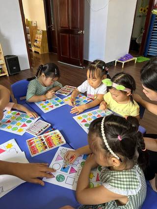 Khoảnh khắc tại Mầm non Bình Minh