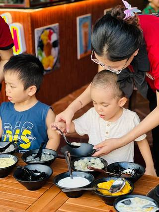Khoảnh khắc tại Mầm non Bình Minh