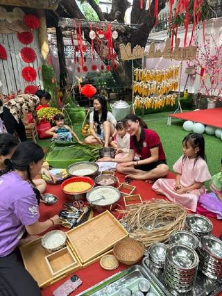 Khoảnh khắc tại Mầm non Bình Minh