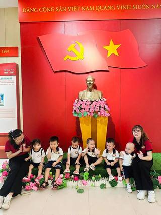 Khoảnh khắc tại Mầm non Bình Minh