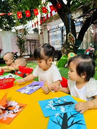 Khoảnh khắc tại Mầm non Bình Minh