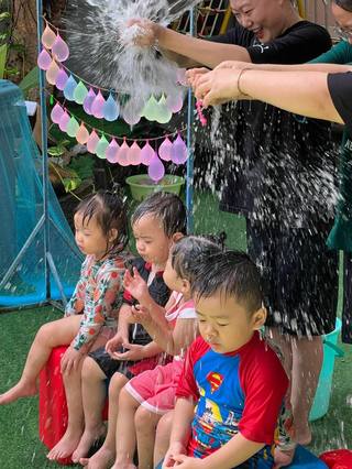 Khoảnh khắc tại Mầm non Bình Minh