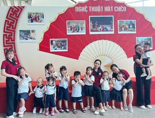 Khoảnh khắc tại Mầm non Bình Minh