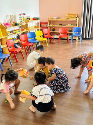 Khoảnh khắc tại Mầm non Bình Minh