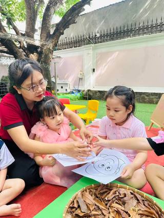 Khoảnh khắc tại Mầm non Bình Minh