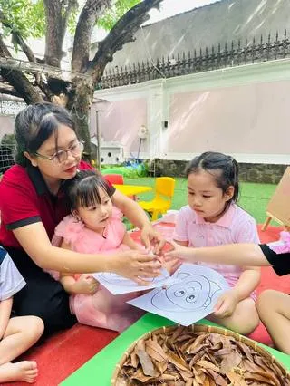 Khoảnh khắc tại Mầm non Bình Minh
