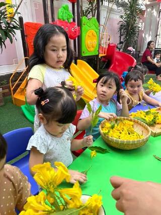 Khoảnh khắc tại Mầm non Bình Minh