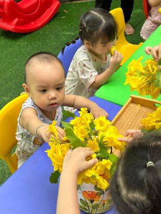 Khoảnh khắc tại Mầm non Bình Minh