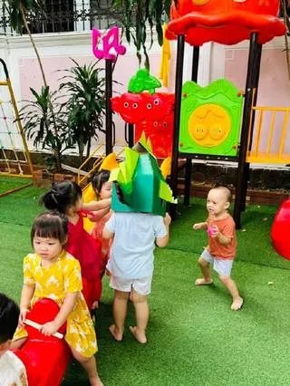 Khoảnh khắc tại Mầm non Bình Minh