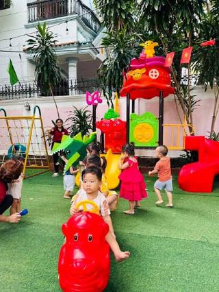 Khoảnh khắc tại Mầm non Bình Minh